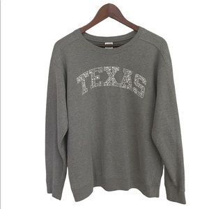 Pink Victoria's Secret TEXAS Bling Pullover Sweatshirt